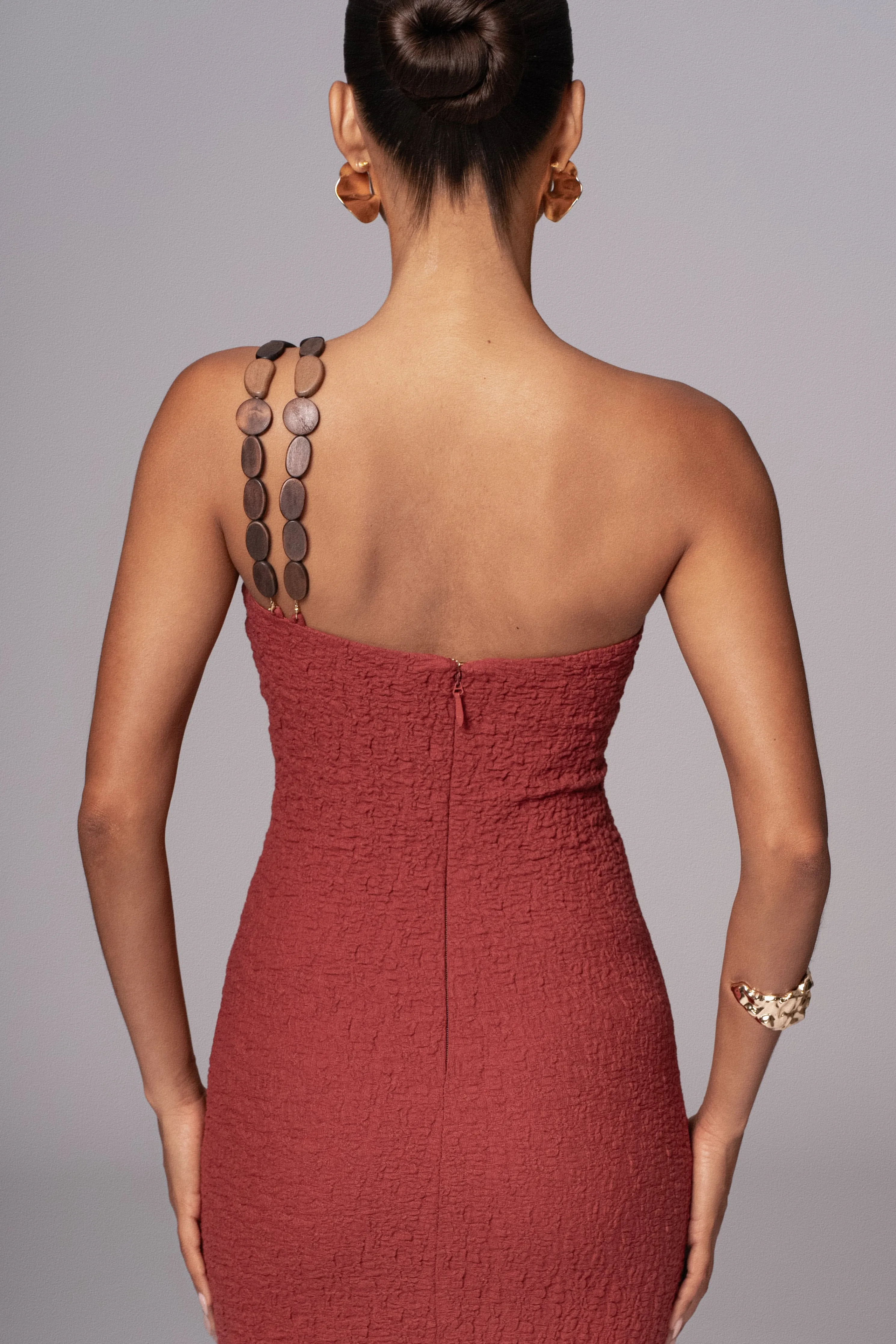 Terra Cotta Summer In Capri Dress