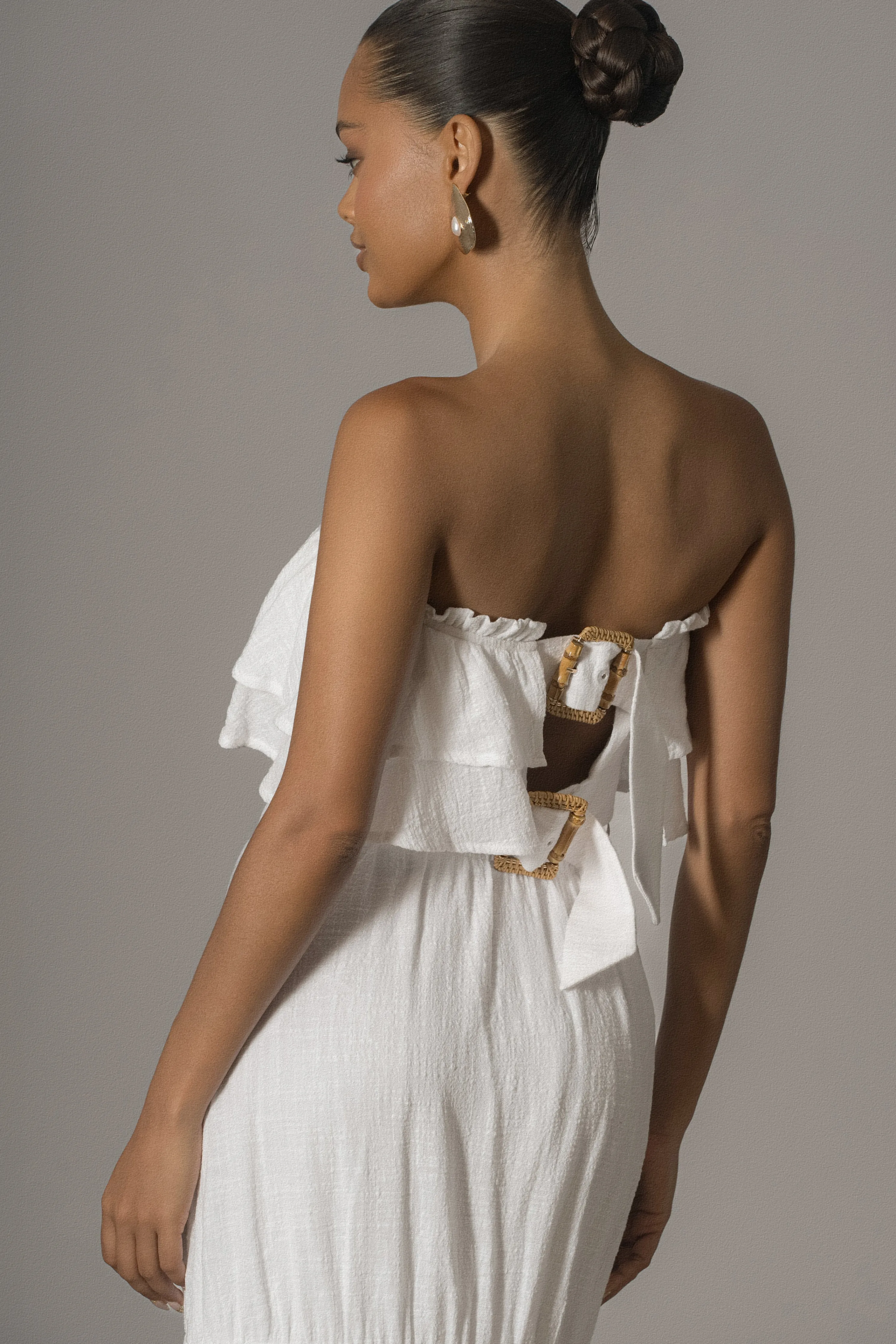 White By The Sea Skirt Set