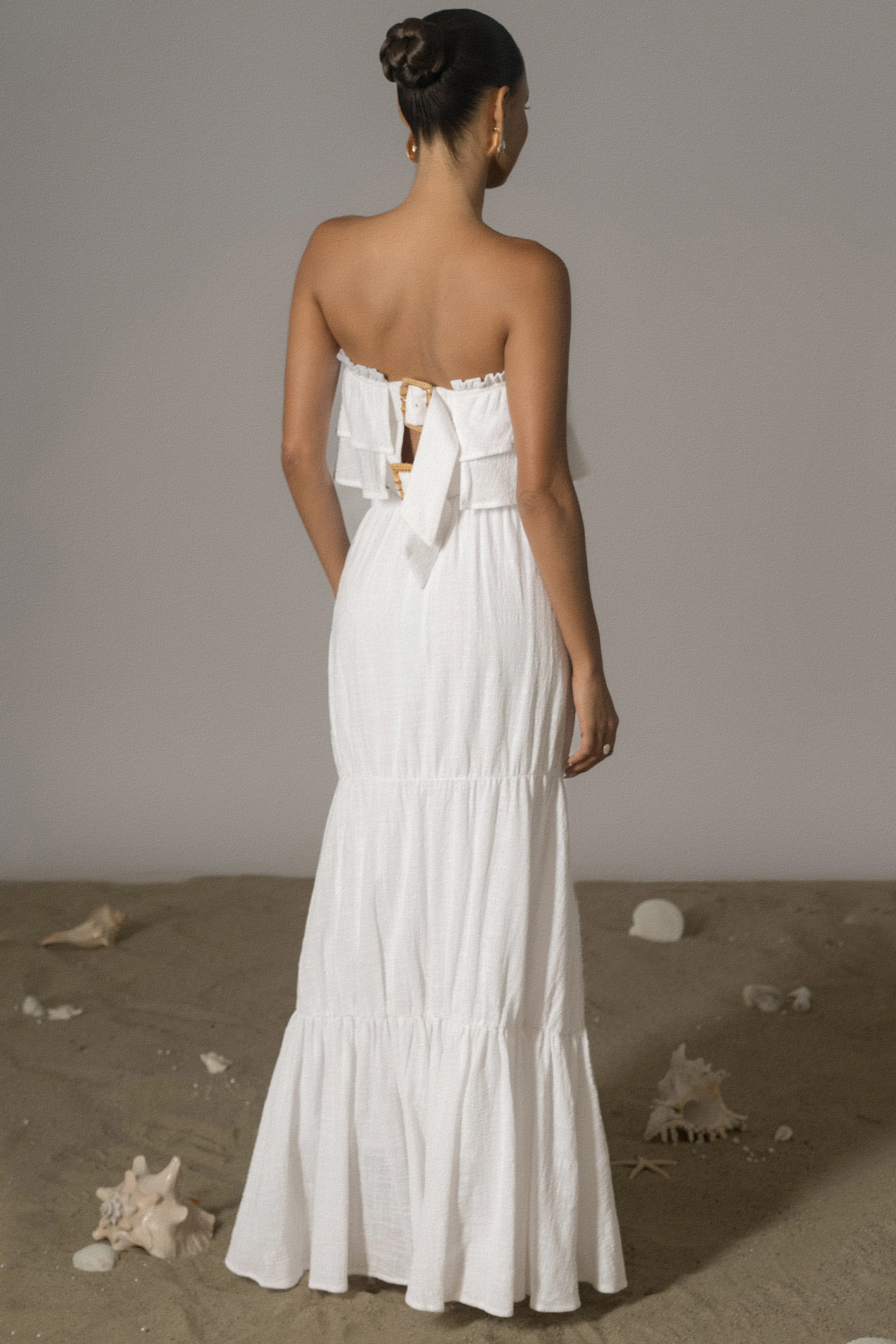 White By The Sea Skirt Set