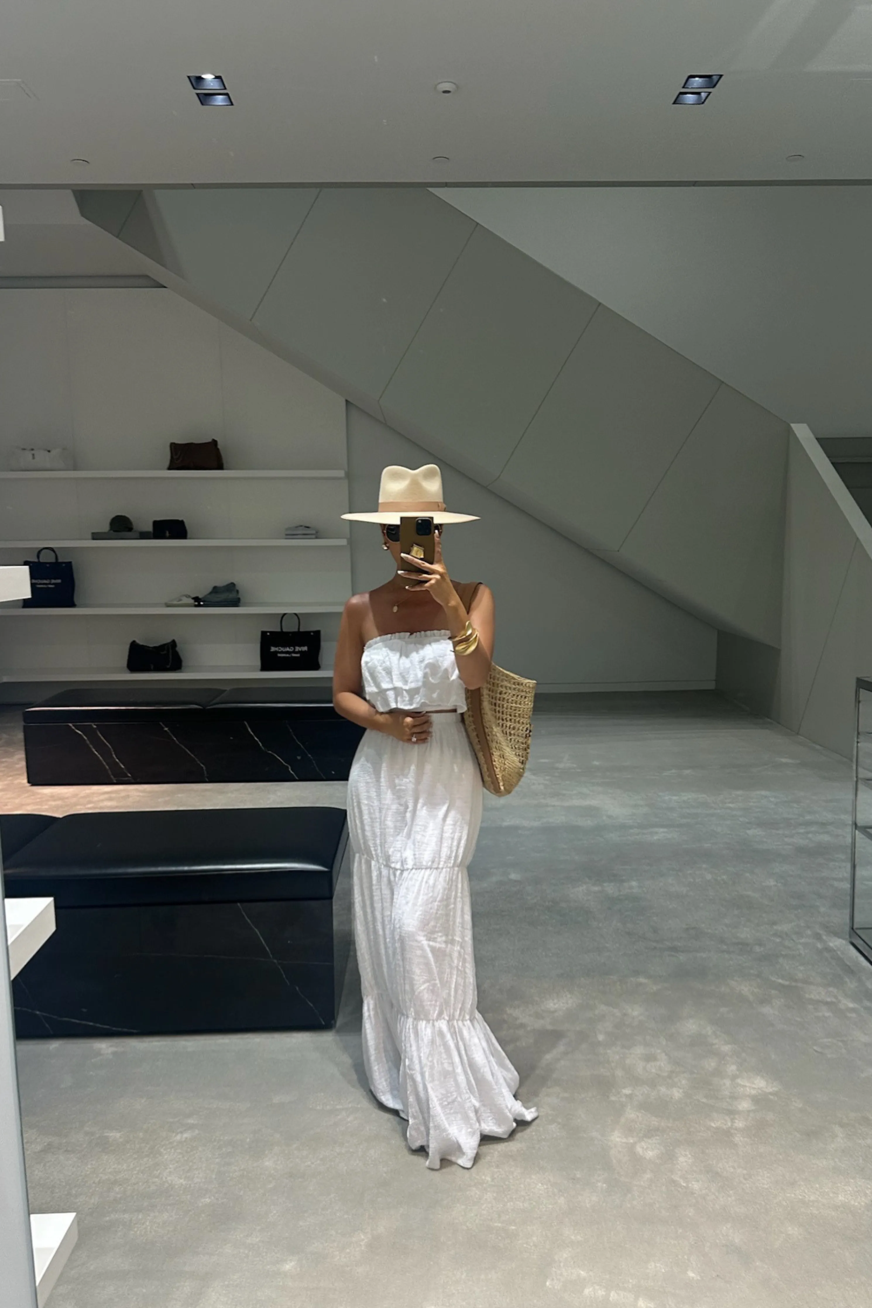 White By The Sea Skirt Set