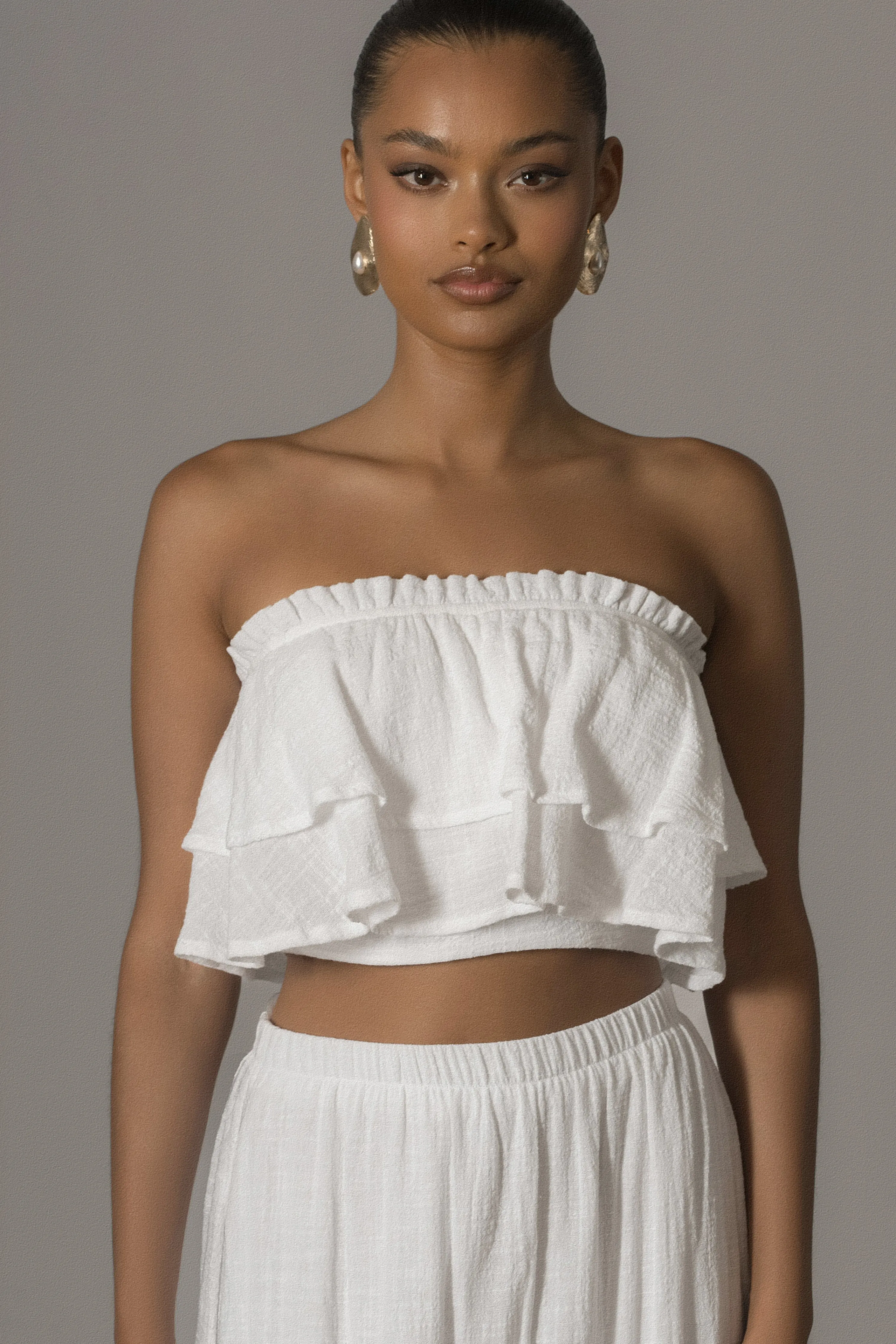 White By The Sea Skirt Set