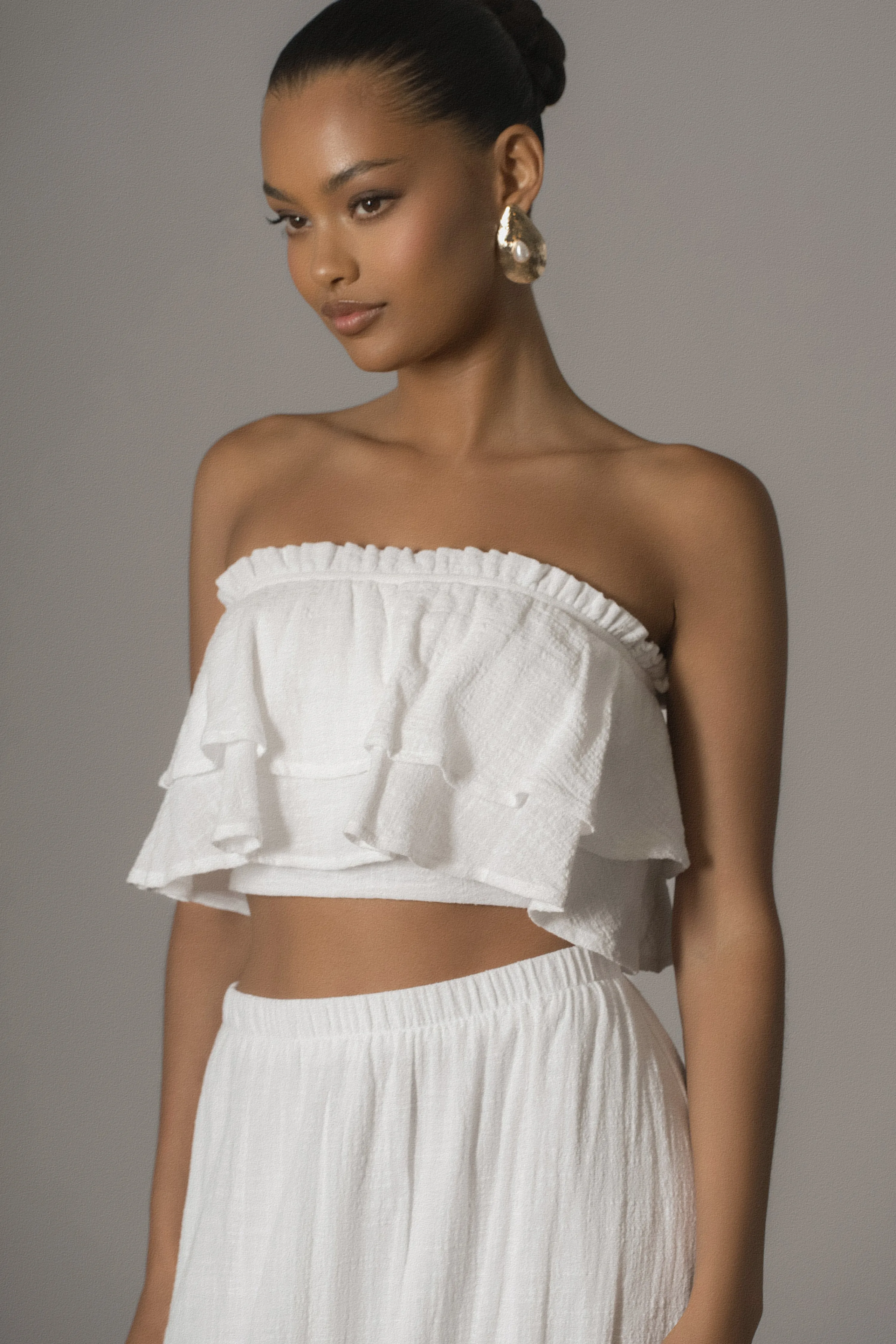 White By The Sea Skirt Set