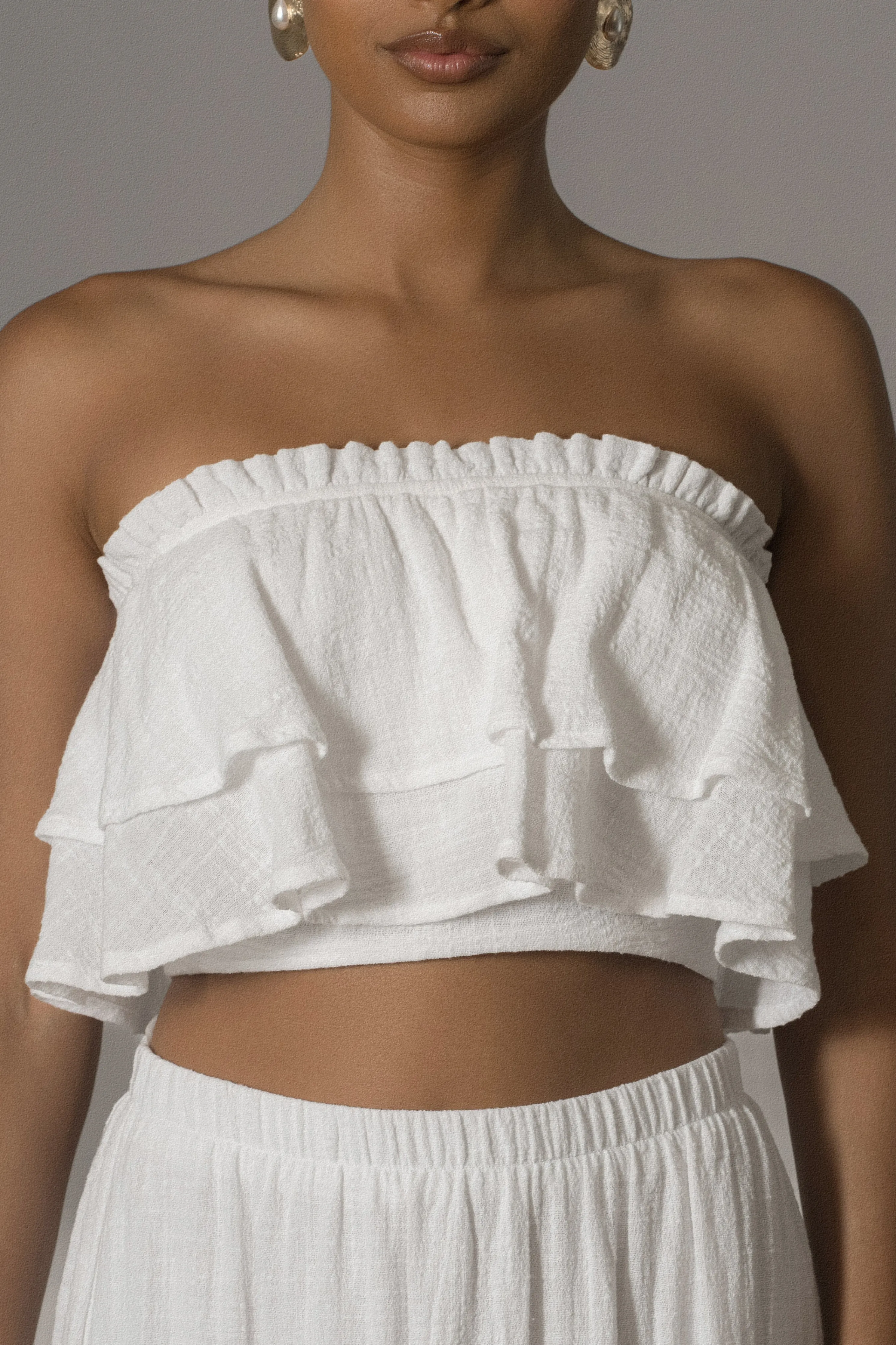 White By The Sea Skirt Set