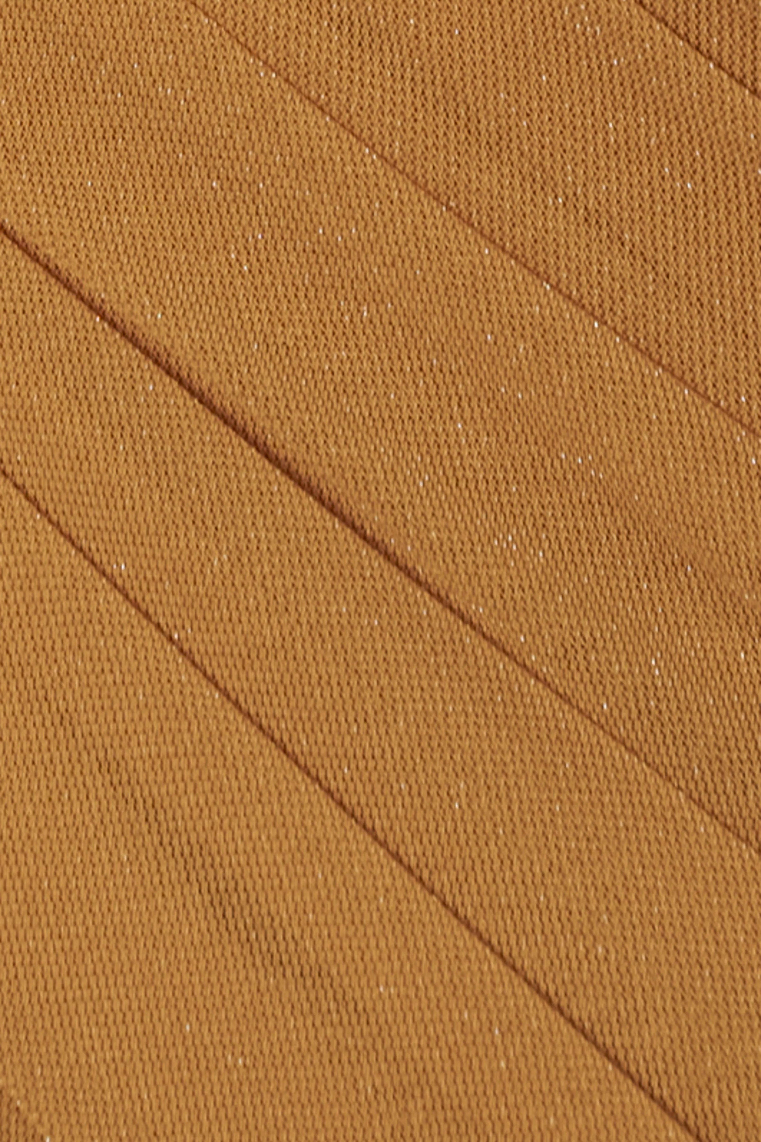 Yellow Catalina Lurex Knit Maxi Dress