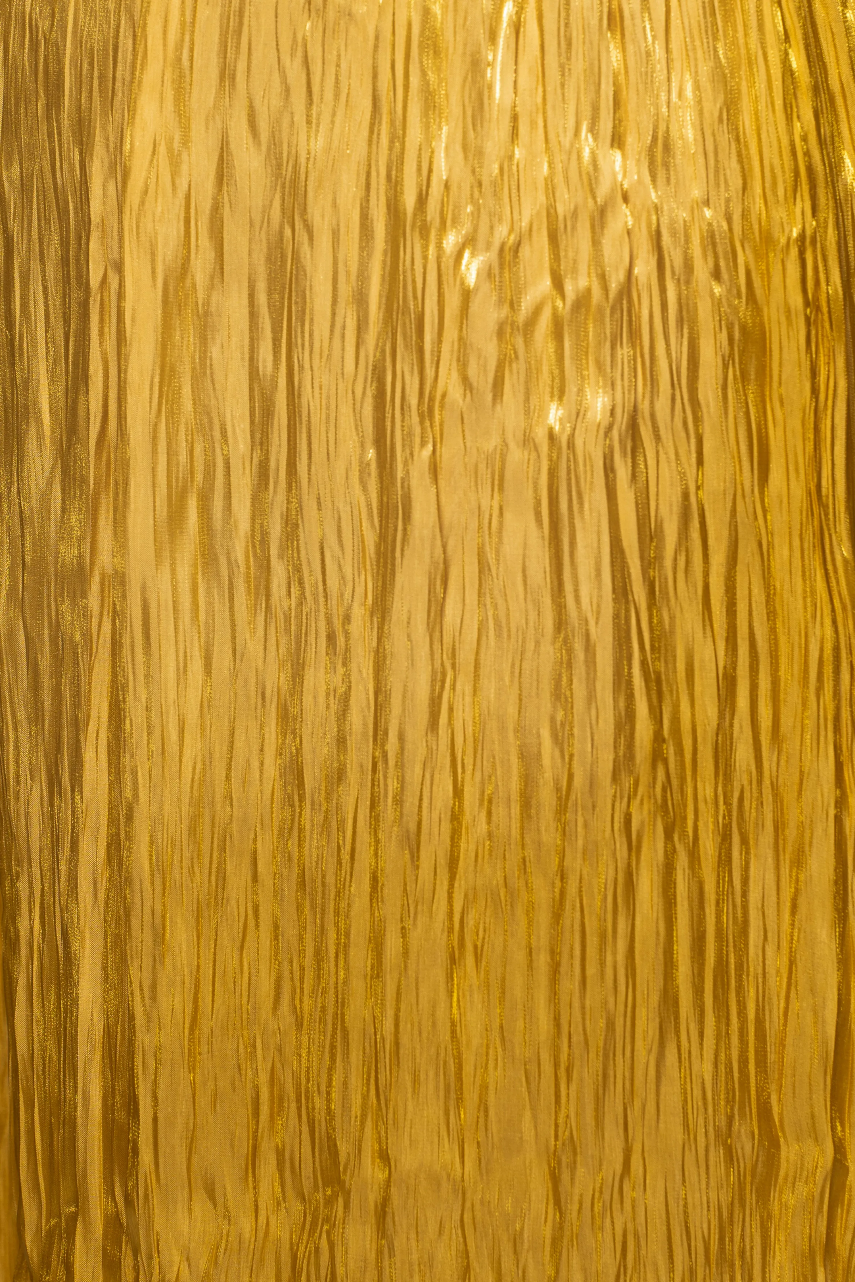 Yellow Lets Get Away Satin Pant Set